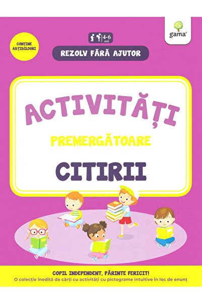 Gama Rezolv fara ajutor: Activitati premergatoare citirii 4-6 ani