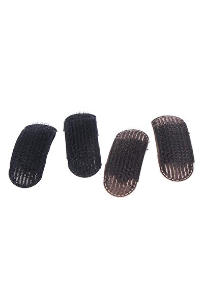 STARSTAR 4-piece hair tool set: invisible hair cores (2 black + 2 brown), vol...