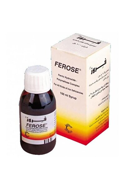 FEROSE Syrup Iron Deficiency Treatment 100 ml