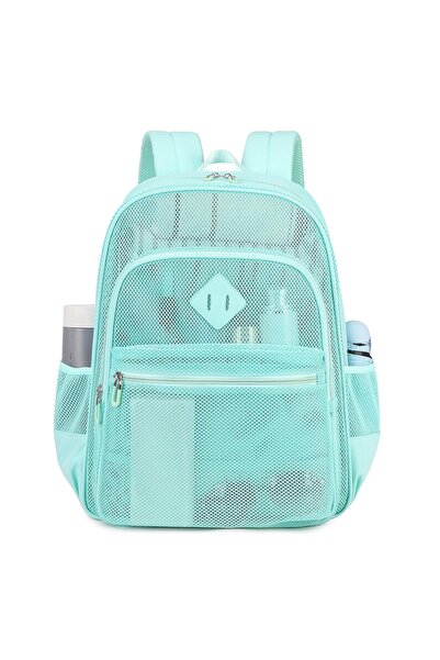 STARSTAR Highly durable mesh backpack with a transparent design, suitable for...