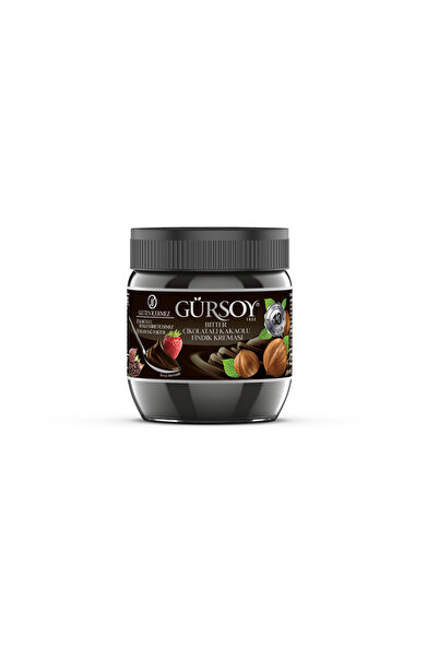 Gürsoy Bitter Çikolatalı Kakaolu Fındık Kreması 400g X 2