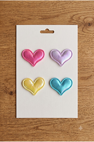 Jeevee Set of 4 Baby Hair Clips - Heart-Shaped Clips for Babies with No Hair ...