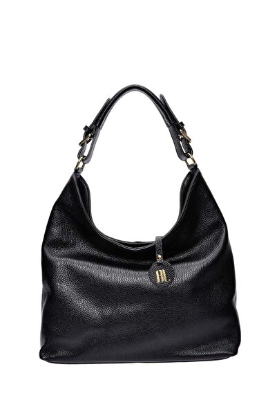 SimpleFind Anna Luchini Geanta piele -LUNA-Negru,Geanta de umar piele natural...