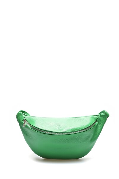 SimpleFind Isabella Rhea Geanta piele -talie Wilhelmina-Verde,Geanta de talie...