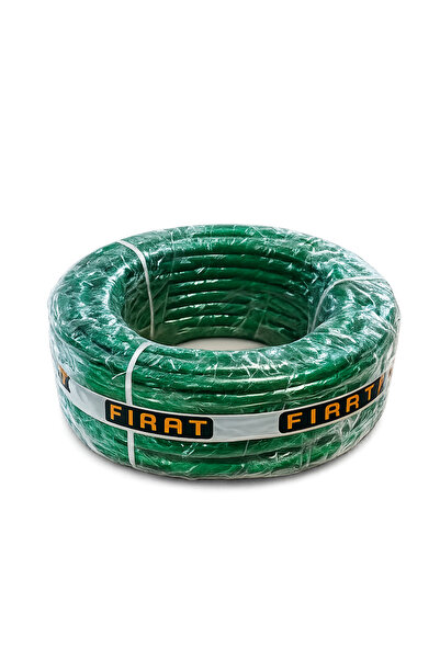 FIRAT New Garden 1/2" Örgülü Bahçe Hortumu 25 Metre Takviyeli Sulama Hortumu ...