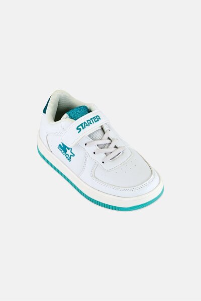Starter Kids Girl Velcro Closure Outdoor Shoes, White