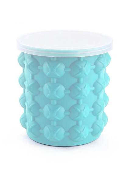 STARSTAR Silicone Ice Tray - With Lid - Portable - Barrel-Shaped Cooler - Sui...