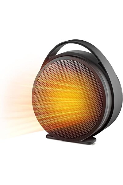 STARSTAR Fan heater with thermostat, ceramic electric heater, overheat and ti...