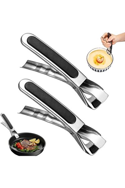 STARSTAR Multi-Piece Stainless Steel Anti-Scald Bowl & Dish Tongs, Heavy Duty...