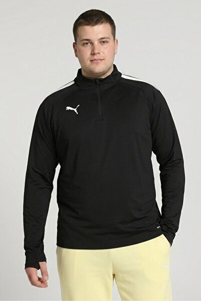 Puma Men Sportswear Fit Long Sleeve Outdoor Sweatshirt, Black