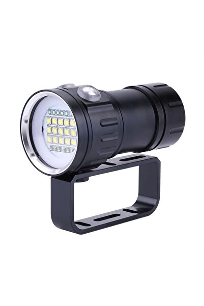 STARSTAR Underwater flashlight, IPX8 18000 lumens, 500-meter waterproof LED d...