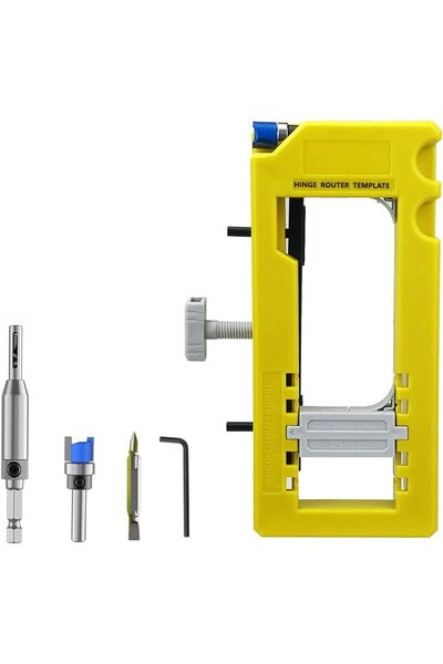 STARSTAR Door hinge clamps, door hinge template slotters with storage space, ...
