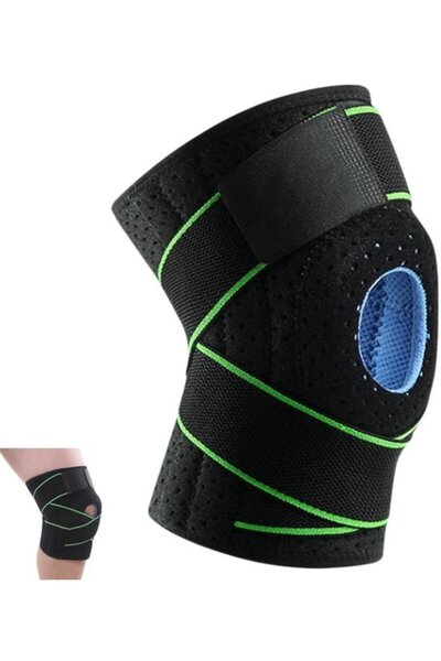 STARSTAR Knee Support Brace Bandage with Elastic Spring Stables for Sports & ...