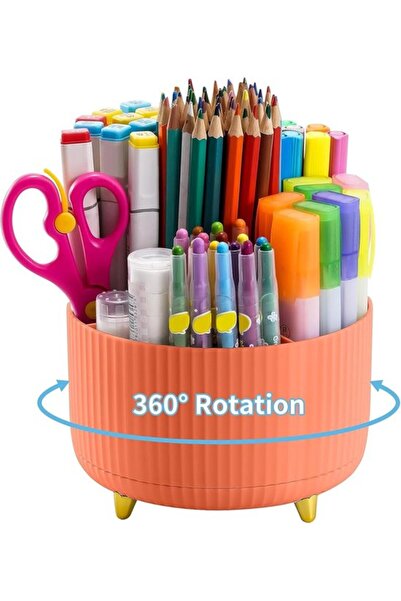 STARSTAR Desk organizer - 360° Rotating - 5 Compartments - Paper packaging - ...