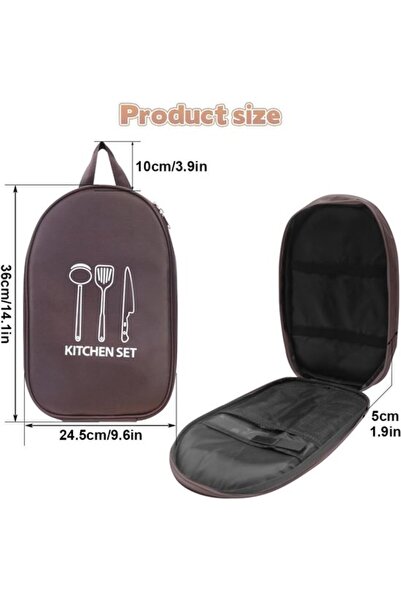 STARSTAR Camping Travel Cookware Bag - Travel Bag - Portable Bag for BBQ Camp...