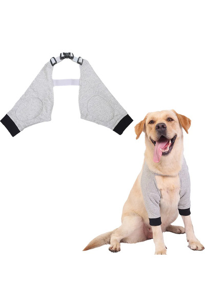 STARSTAR Soft padded covers for canine foreleg recovery, canine elbow bandage...
