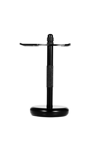STARSTAR Stainless steel razor holder, silver, for safety razors and shaving ...