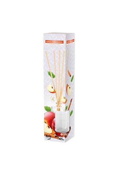 AURA Set 2 x Odorizant Difuzor cu Betisoare Bispol Aura, Mar si Scortisoara, ...