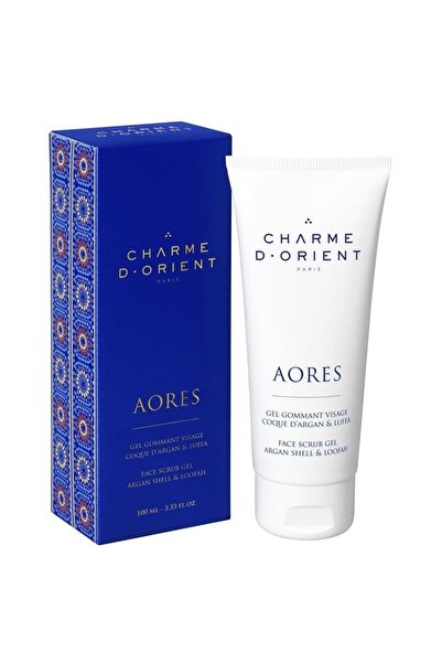 Charme d' Orient Aores Τζελ Απολέπισης Προσώπου με Αργκάν, Φλοιό και Λούφα (1...