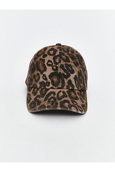 LC Waikiki Leopard Print Women's Cap Hat