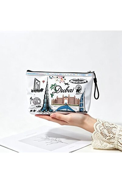 ARIANA Stylish Dubai Print Clutch Bag for Ladies, Fashionable Small Square Ev...