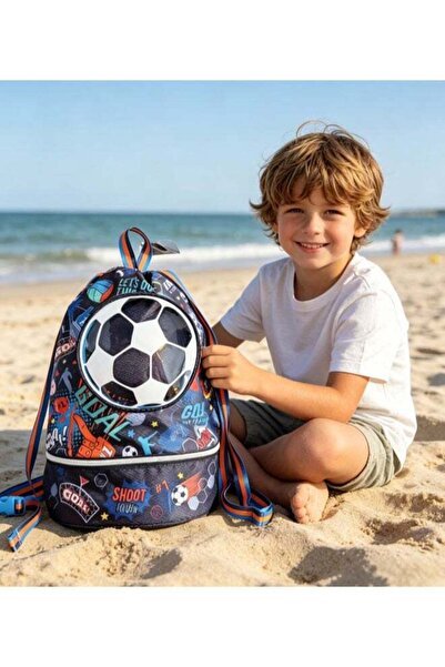 Five Dream House Kids Swim Bag Double Waterproof Swimming Backpack for Kids B...