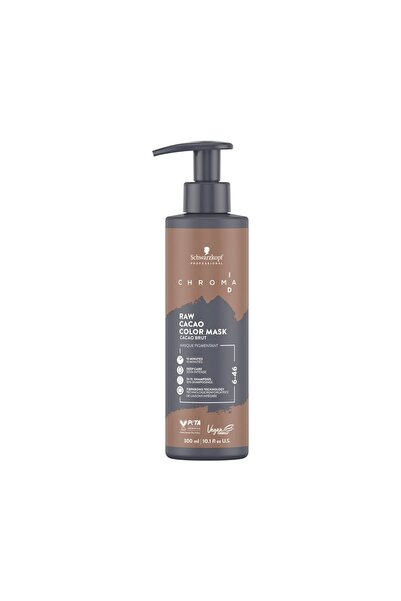 schwarzkopf professional ChromaID Ακατέργαστο Κακάο 6-46 Μάσκα Χρώματος (300ml)