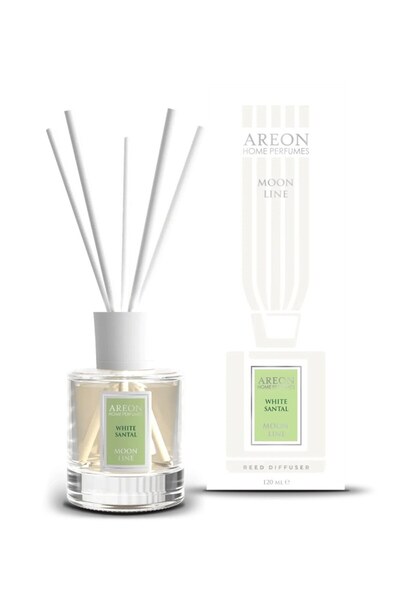 Areon Home Perfume Areon Αρώματα Σπιτιού Σειρά Σελήνης - Λευκό Σαντάλιν (120ml)