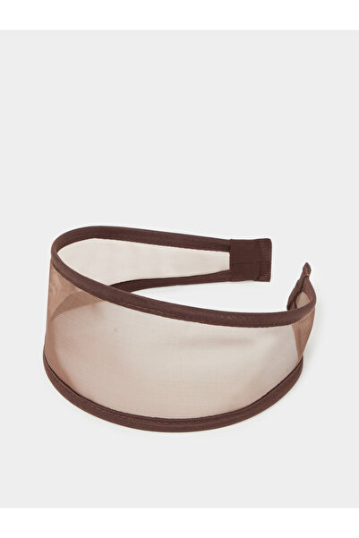 Styli Brown Mesh Headband