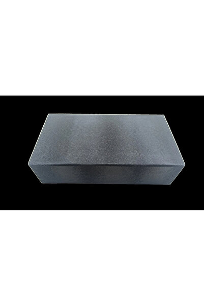 MeGass Dekor Suede Fabric Black-Smoked Color Ring Display Box