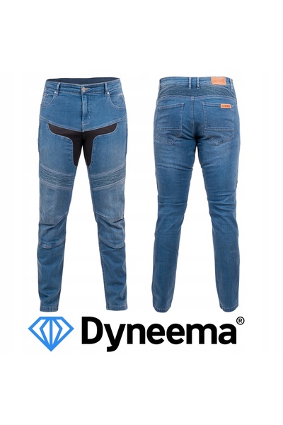 NO BRAND Pantaloni blugi moto bărbați W-TEC DYNETIS cu protecții Dyneema AAA 4XL