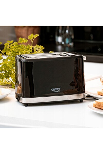 CAMRY Prăjitor de pâine electric, aparat pentru toasturi, grătar pentru chifl...