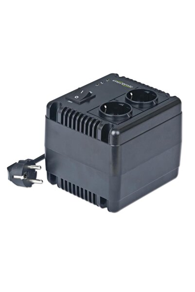 Gembird Regulator de tensiune 230 V AVR, stabilizator 1000 VA, 600 W, sinusoi...