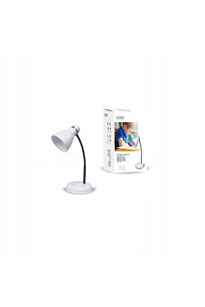 NO BRAND Lampă de birou cu bec E27 albă NILSEN BEN