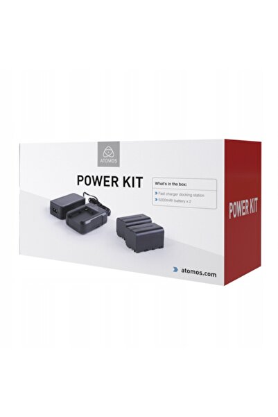 ATOMOS ATOMXPWKT2 POWER KIT - kit înregistrator încărcător + 2 baterii