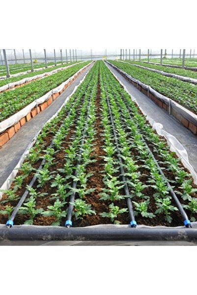 LoveMyGarden Set furtun de irigare prin picurare fără compensator 50m + 87 ac...