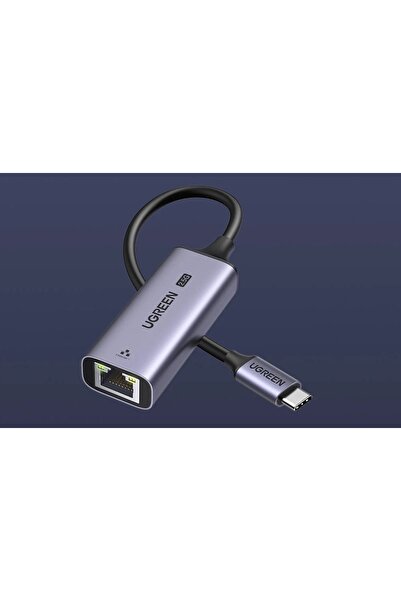 Ugreen Adaptor de rețea CM648, USB-C la RJ45, 2.5G Negru