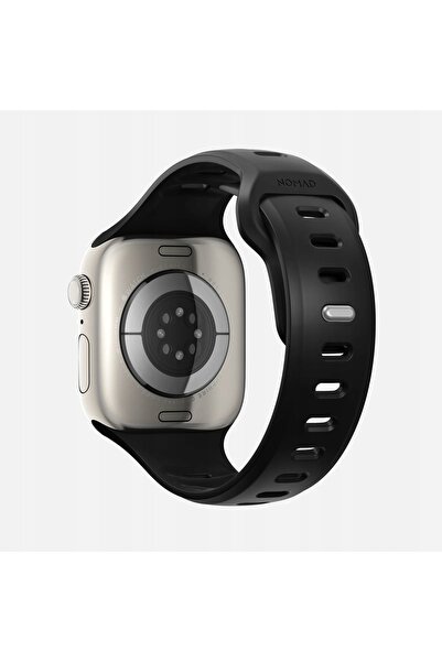 NO BRAND Pentru Apple Watch 45mm/46mm Curea Sport Nomad Tempo Durabilă din FKM
