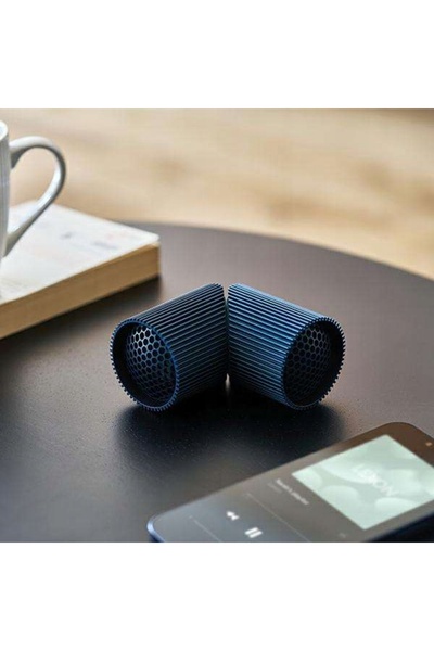 Lexon Set de difuzoare magnetice Bluetooth Ray Speaker albastre