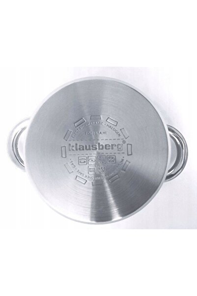Klausberg Oală din oțel inoxidabil KB7163 Inducție 8.6 L