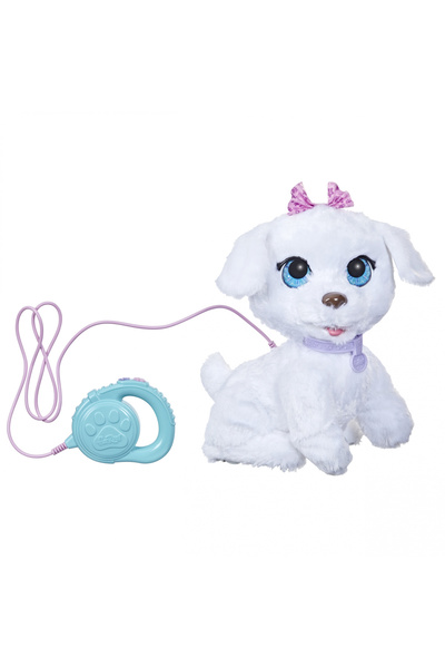 Hasbro Jucărie de pluș FURREAL CÂINE MARE INTERACTIV DANSATOR GOGO + LESĂ