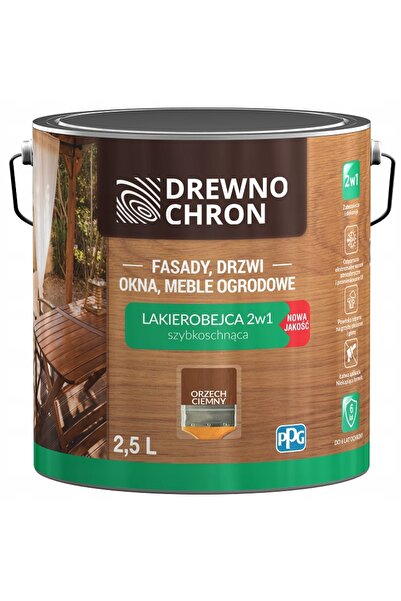 Drewnochron LAKIEROBEJCA 2IN1 2,5L Nucă ÎNCHISĂ LA CULOARE