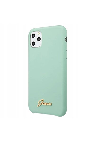 NO BRAND Husă pentru iPhone 11 Pro Max, din silicon Guess, stil vintage.
