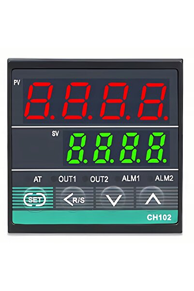 NO BRAND Regulator de temperatură REX CH102, releu SSR, senzor, 230V, LED