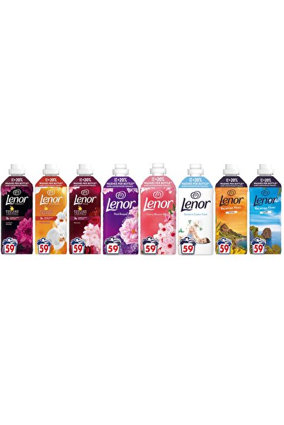 lenor Balsam de rufe lichid 8x59 prań Mix