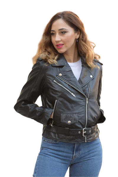 THEODOROU LEATHERS ΜΑΥΡΟ ΓΥΝΑΙΚΕΙΟ ΔΕΡΜΑΤΙΝΟ ΑΡΝΙ PERFECTO TLW0076