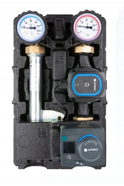 NO BRAND Afriso grup de pompare PrimoTherm K180-2 DN25 ARV Kvs Vario regulato...
