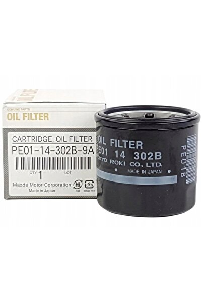 NO BRAND Filtru de ulei MAZDA OE PE01-14-302B + Capac MISKI ORIGINAL