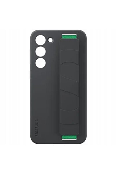 Samsung Husă din silicon cu aderență pentru Galaxy S23+ Negru