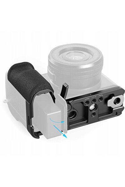 SmallRig 5061 - Placă de montare în formă de L, cu aderență din silicon, pent...